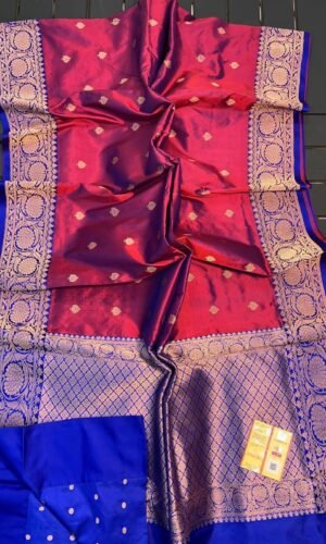 Pure Handloom Banarasi Katan Silk Saree